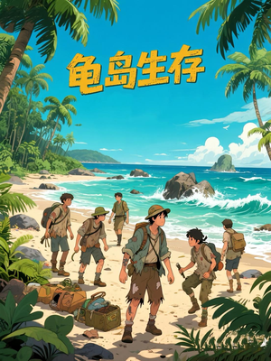 龟岛生存（80集）今日最火短剧
